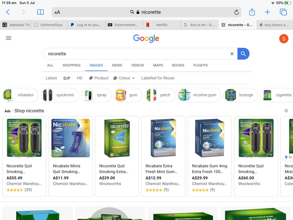 ADommenz's tweet photo. @SanchiaAranda @SarahWhisar Why is it a big deal for vapers to get a script for nicotine when these approved NRT’s are available from supermarkets with kids as young as 13 buying them and going through self serve checkouts so no ID checks needed to buy them, plus they’re at ankle height perfect for toddlers https://t.co/w4FMpLRUKL