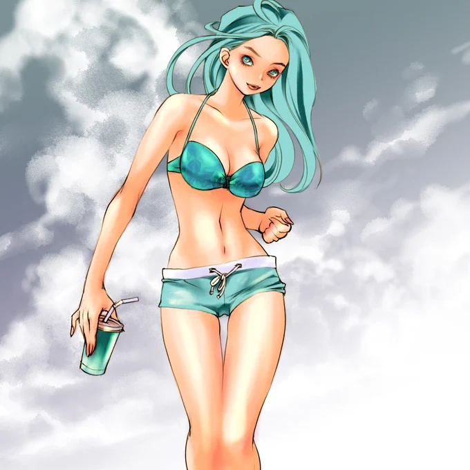 #ビキニの日 
少ない 