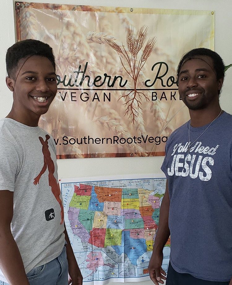 Southern Roots Vegan BakeryTwitter:  @SouthernRoots_V Instagram (southernrootsbiz):  http://instagram.com/southernrootsb …Website:  http://southernrootsvegan.com 