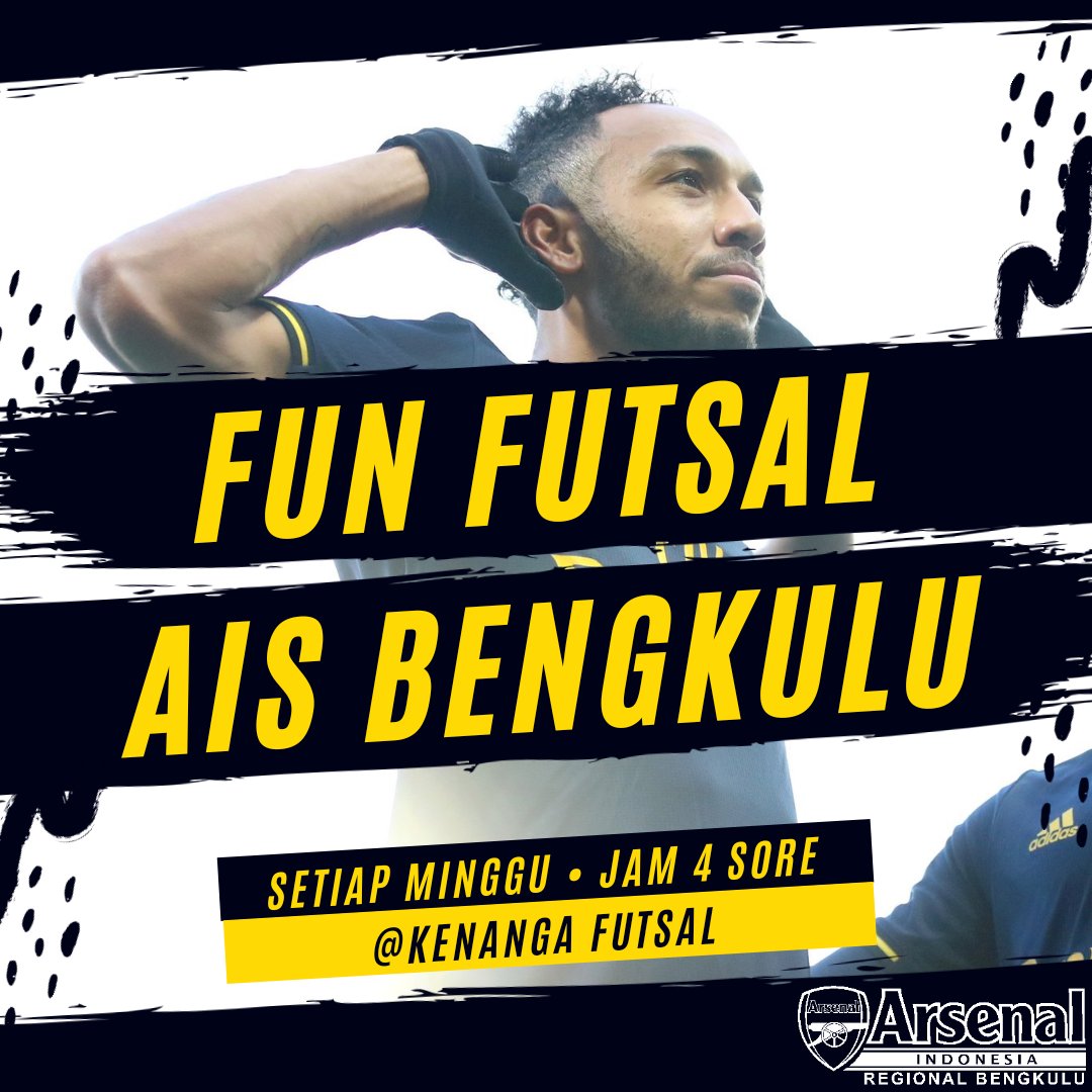 Ado baju Arsenal? Ado sepatu? Mela kito ikut #funfutsalaisbkl #futsalseruaisbkl

Sprti biaso di @kenanga_futsal jam 4 sore iko yo kawan2. INGAT!!! WAJIB PAKE BAJU ARSENAL!!! Info/tanya2 : Noval (08985631199)

#VCC #COYG #ramaikan #carikeringat #futsalsore #futsalan