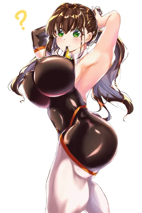 (1rtごとに1cmバストアップして10いいねごとに服の透明度が1%あがっていく)インナーこころちゃん?

#粟根こころ
#マギレコ 