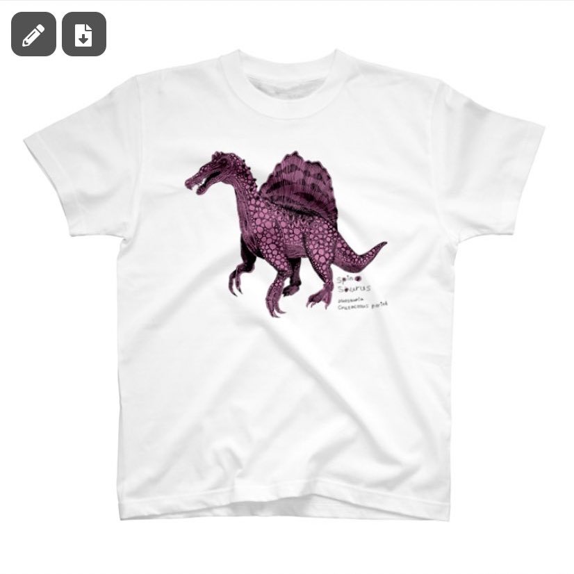 あと!恐竜Tシャツもよろしくね!(猫ちゃんもあるよ!)?!

▶︎ https://t.co/jLhVnuRWSd 