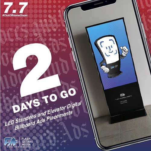adsFGM's tweet photo. Folks can you feel the excitement?
Just 2 more days to go before the 7.7 deals.
#FGMads #OutOfHomeSoon #digitaladvertising #digitaloutdooradvertising #digitalmarketing #DigitalOOH #DigitalAdvertisement #DOOH #LEDStandees #projectorscreen https://t.co/S7uSjbHGXh