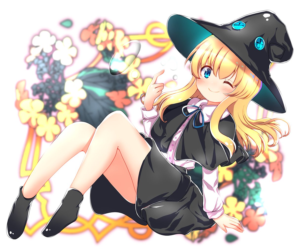 オリキャラの魔女さん あとで消すかも ラパメリのイラスト