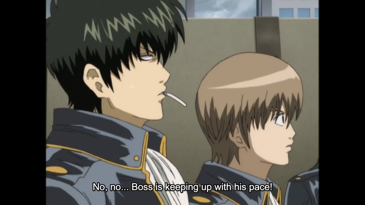 sougo calling gintoki “boss” :(