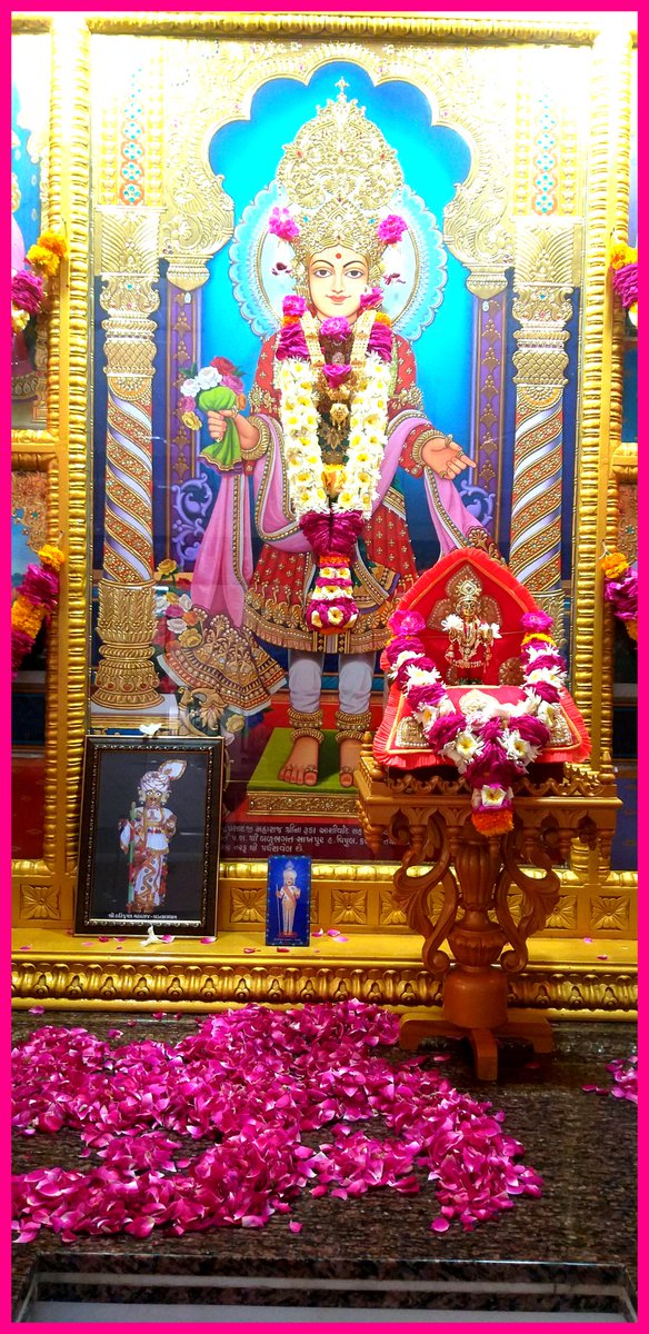 simadamandir's tweet photo. Jay shree swaminarayan 
#AcharayAjendrprasadji #Vadtalgadi #lndym #Laljishree #Swaminarayan #lndym #todaydarshan #LNDMM https://t.co/jfAMsdu1gL