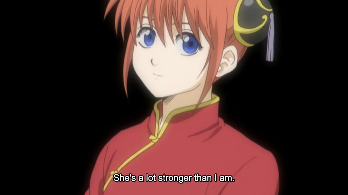 SHE IS THE STRONGEST GIRL YES