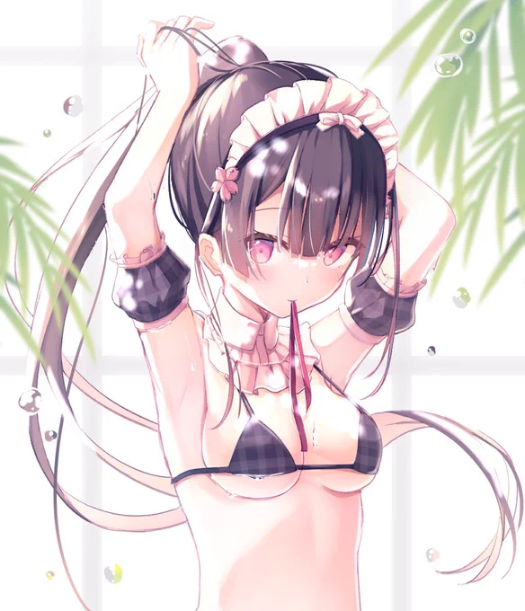 #ビキニの日

これ、加筆修正したまま
上げるタイミングを失ってたので。
今だ…!

 #pixiv https://t.co/WuPXSBUy4f 