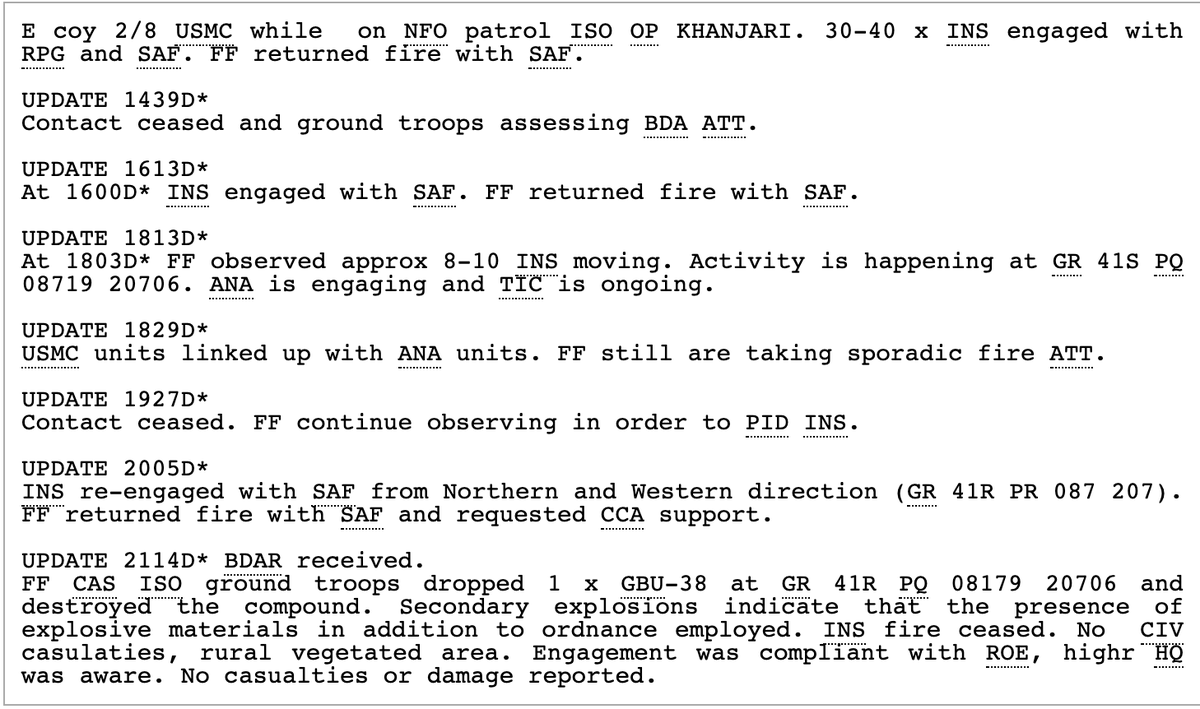 38. Dello shooting at the muzzle flashes may be related to this entry I found within the Afghan War Logs.