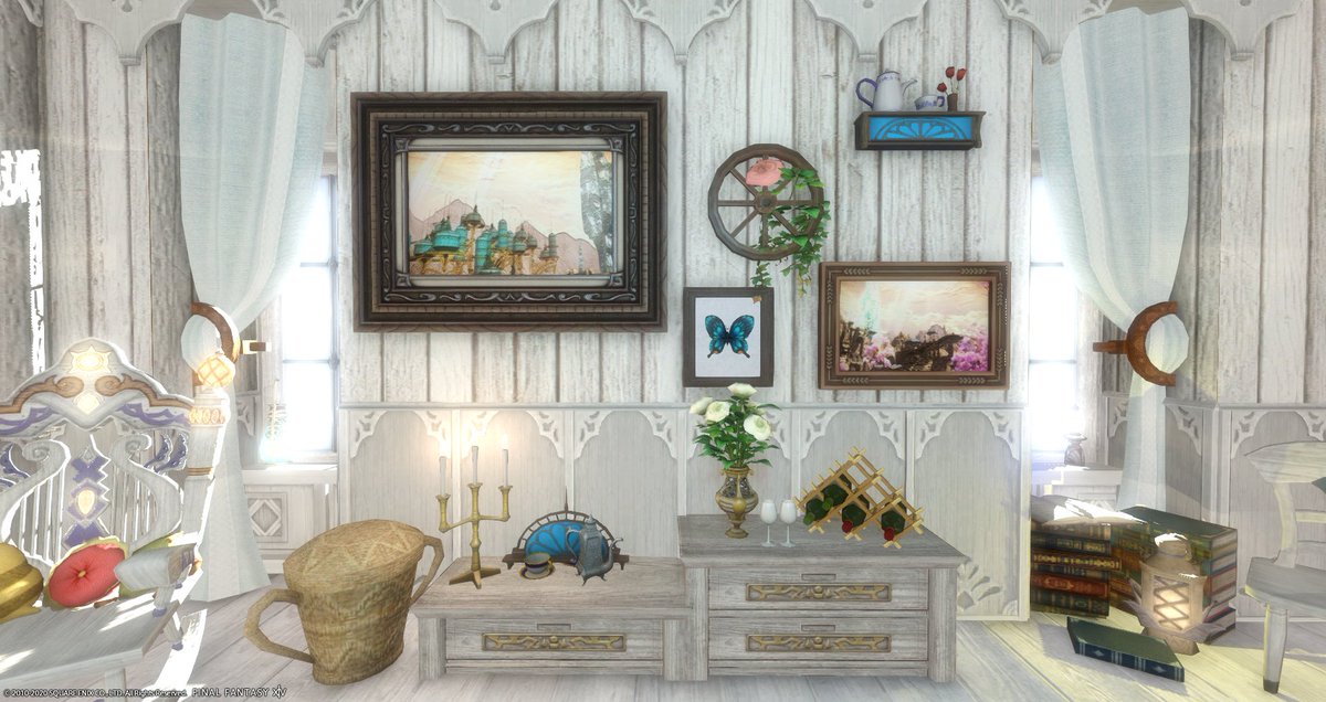 750【幅120完成品発送✴︎送料込】￥79,800／フランフラン風シャビーシック Bj親方のお家にお邪魔しました🌿 「シャビーシック」です✨1/3 Shabby