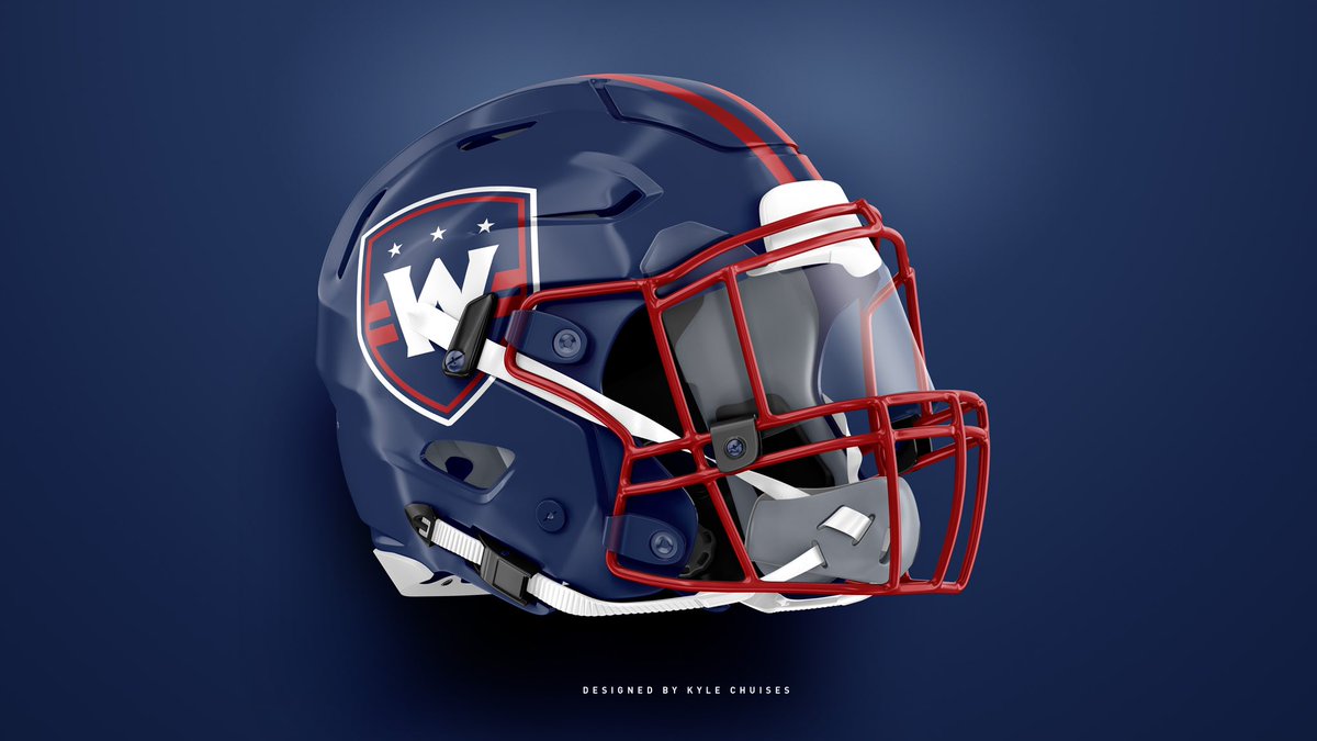 ACoastalCowboy's tweet photo. Little rebrand mess around of the @Redskins #WashingtonDC #WashingtonRedskins #NFL #WashingtonWarriors #rebrand #sportsdesign https://t.co/c7wRvaJYBh