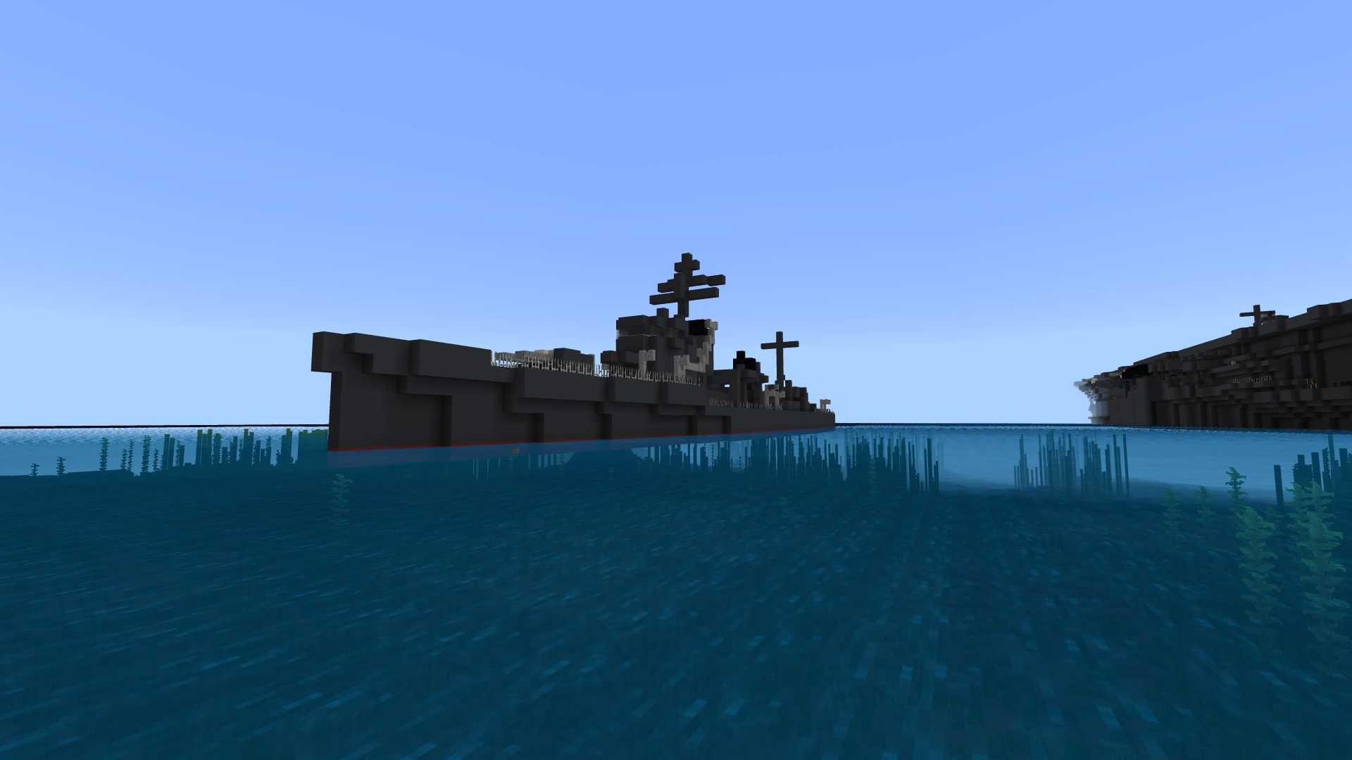 ういろう マインクラフト 艦隊計画 夕雲型駆逐艦三番艦 風雲 マイクラ 大日本帝国海軍 風雲 T Co Ekyfupy34i Twitter