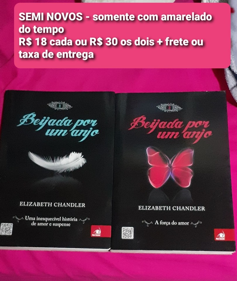 YumeSayuri's tweet photo. @victoralmeidap  gatissimo, sabe alguem que gostaria desses 2 titulos? Beijada por um anjo comprei esses 2 mas não gostei da história e pretendo não comprar os outros 4 livros , e Aprenda a Conjugar tentei aprender literalmente mas não me adaptei ao método https://t.co/pKPB8Zc68X