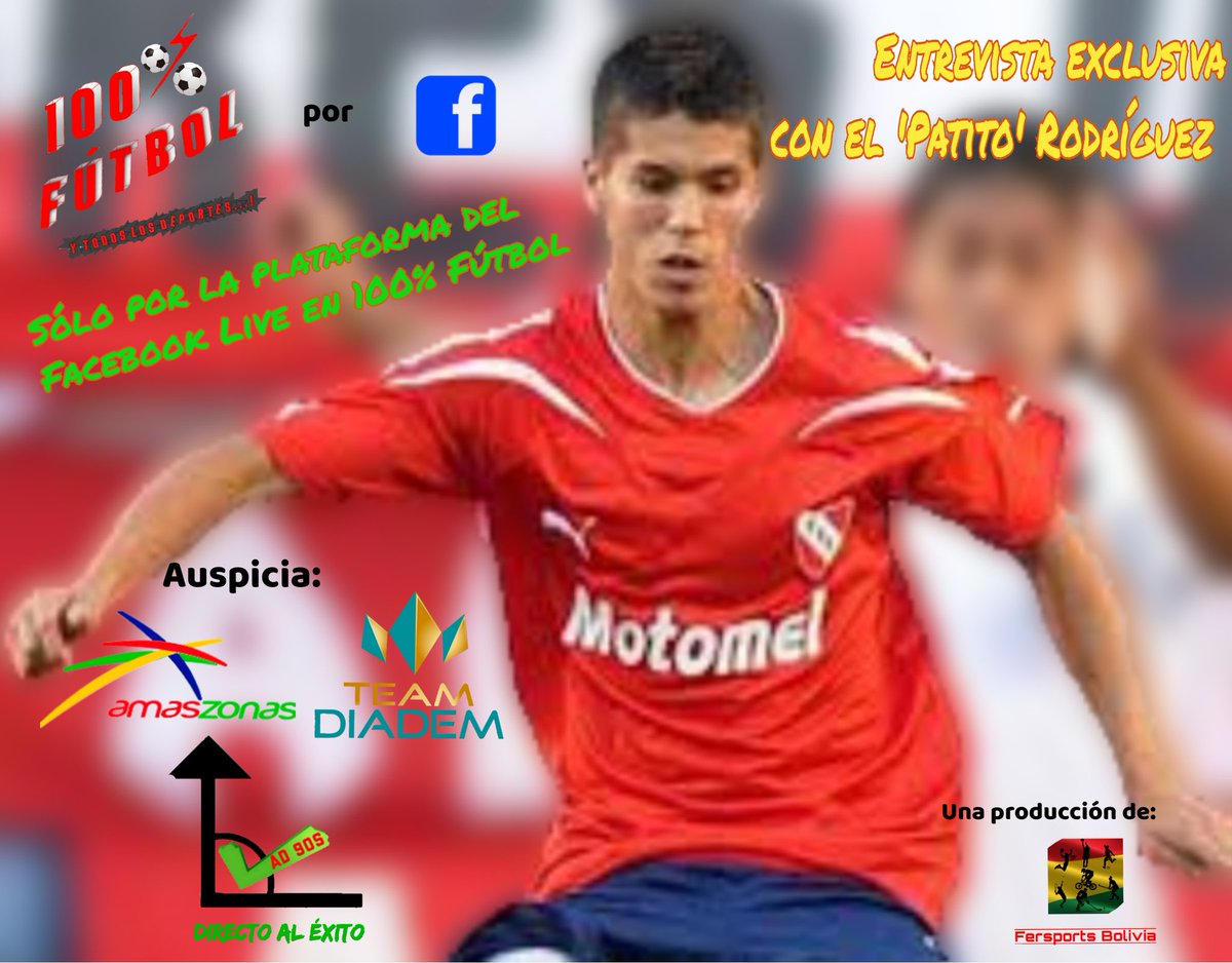 fercho19_1's tweet photo. Entrevista imperdible junto al flamante refuerzo argentino de @WilstermannCD, Patricio 'Patito' Rodríguez, qué nos cuenta de todo con respecto a su llegada a Bolivia.
En Facebook FerSports Bolivia 👉
https://t.co/LlLsCalR5g
Y 100% Fútbol 👉https://t.co/jdCMIRnJXy https://t.co/B63R1jpquf