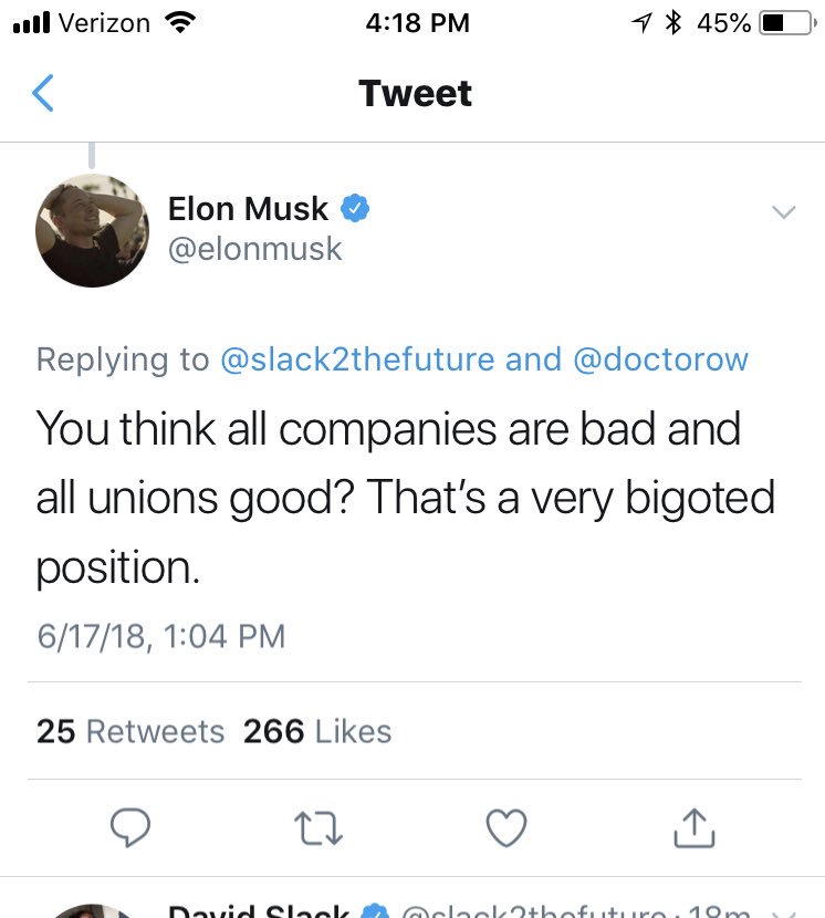 do you see why elon musk detests chomsky so much? why he can't stand the sight of him? he's been shitting on him for years while pretending he's a self-made man, a brain-genius who took the risks and succeeded through sheer will. he proves free markets work! but it's all a grift