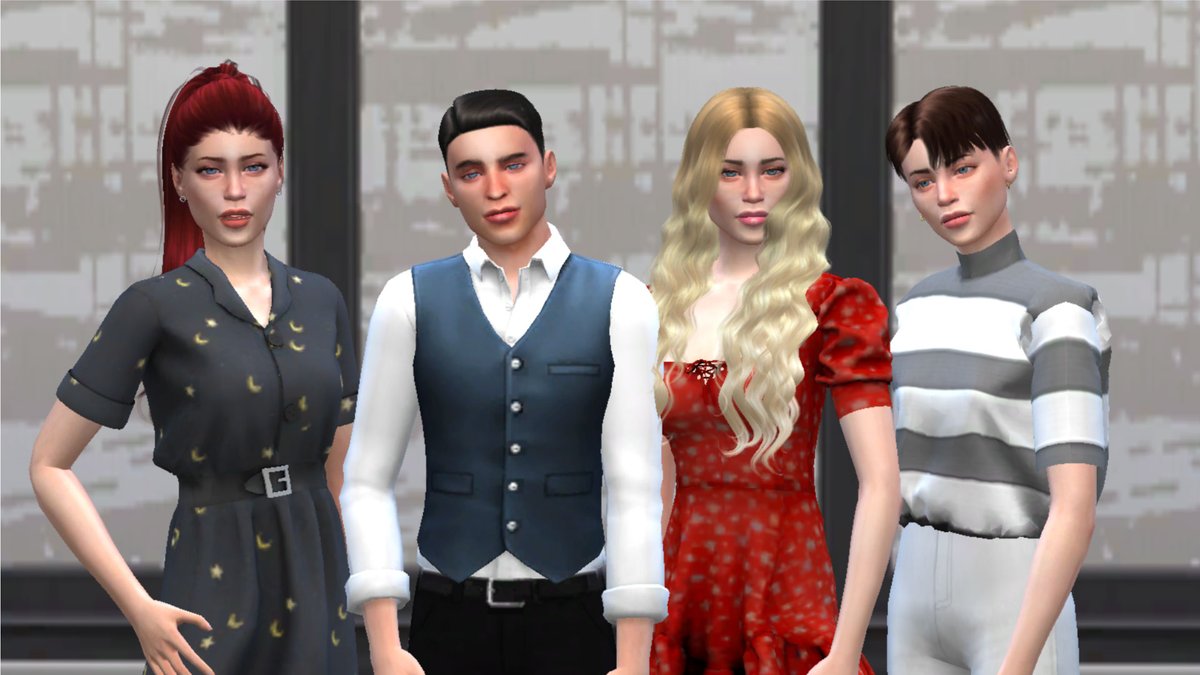 let’s start with our big 4: tom, mikayla, trisha and intern admin. i completely threw age difference off the window and made yall quadruplets. @SeacoastPark  @SeacoastSub