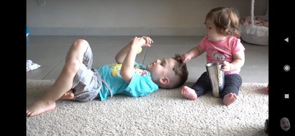 7. Can you imagine a brother sister thread without the hair pulling photos!? #TitForTat  #SidSanaBrotherSister