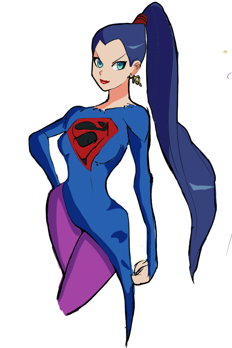 Abraham M on X: Supergirl Lara-El (anime style) #DarkKnightReturns #Batman  #wonderwoman #Supergirl #darkknight #superman #larakent  t.colR6Apz5UWe t.coQo9jrhIdGq  X