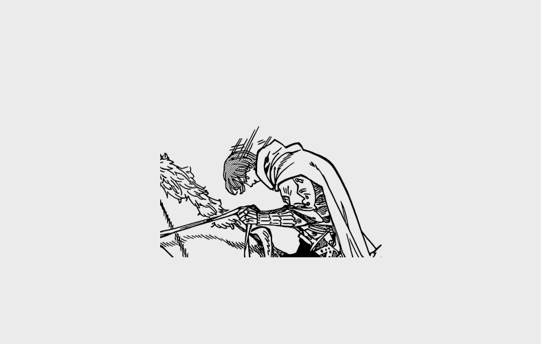 ⠀
⠀⠀He suddenly feels 𝚍𝚒𝚜𝚊𝚙𝚙𝚘𝚒𝚗𝚝𝚒𝚗𝚐𝚕𝚢 out of the loop. 

⠀But if her boyfriend is well-suited enough to gain Margaret's approval, Gilthunder can't exactly argue.
⠀
