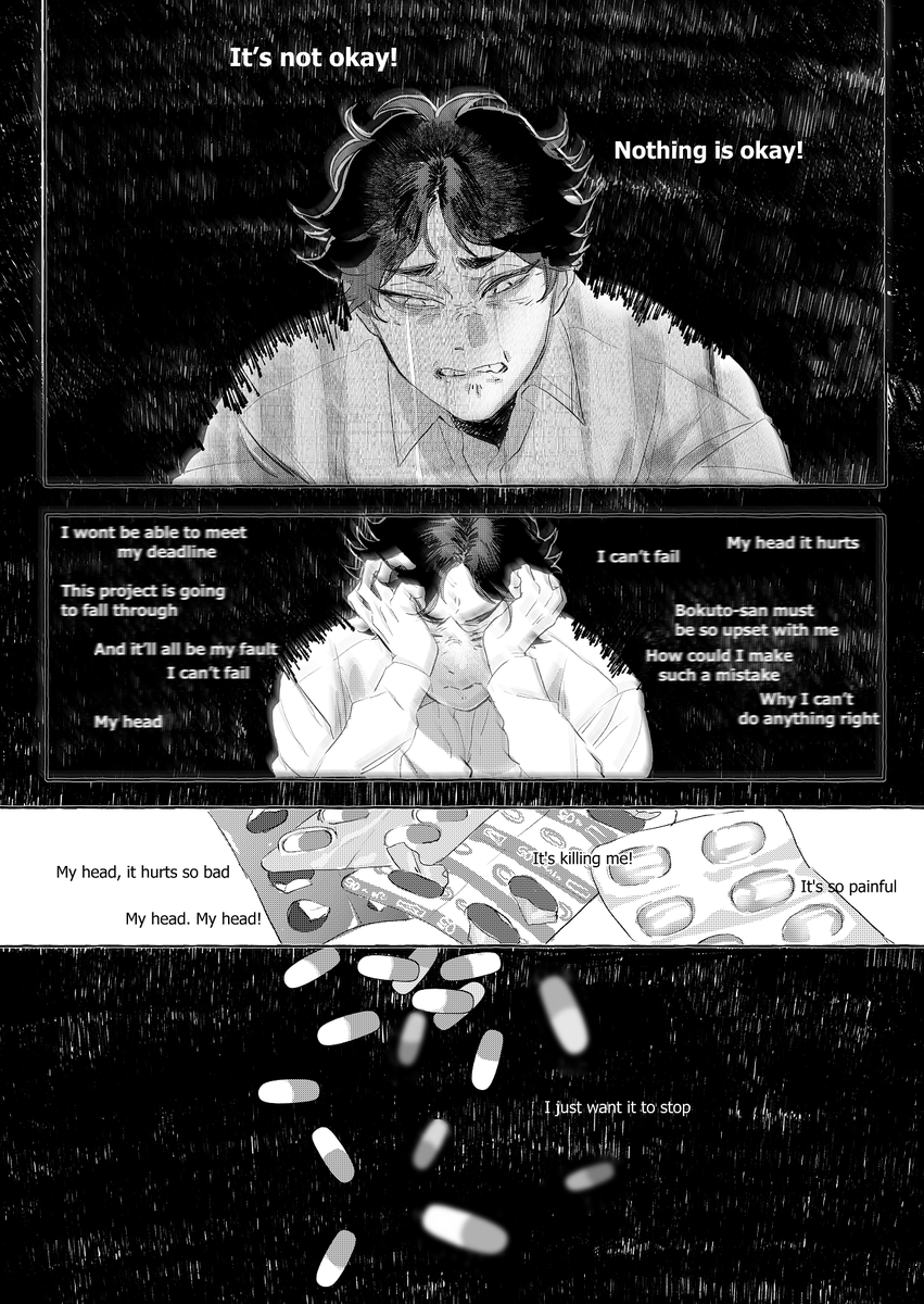 "a lot on my mind" (5/?)
tw: drug abuse 
