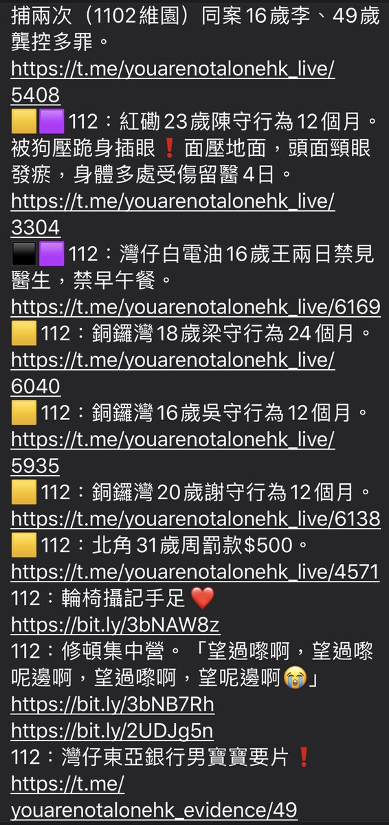 bIackobject's tweet photo. 來源/ #每日警暴實錄 page.1
⚠️ #2號事件薄‼️
112 紅磡23歲陳守行為12個月。被狗壓跪身插眼❗️面壓地面,頭面頸眼發瘀,身體多處受傷留醫4日
https://t.co/4OlhN68yBb
112 朗豪坊男寶寶被爆頭
https://t.co/9k6uM6eulC
#2timeline #2Jul2020 #hkpolicebrutality
*留言位置有補充 https://t.co/PwsNSa8vYj