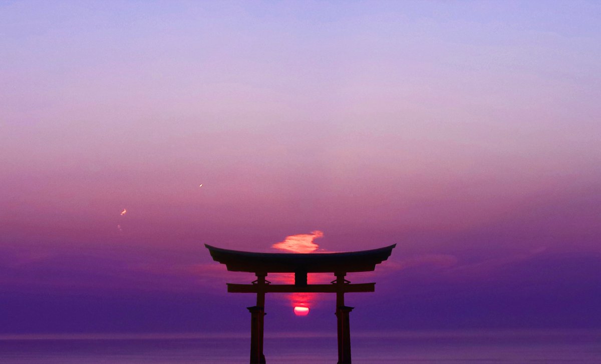 Owakita_'s tweet image. Japanese morning colours 🔥