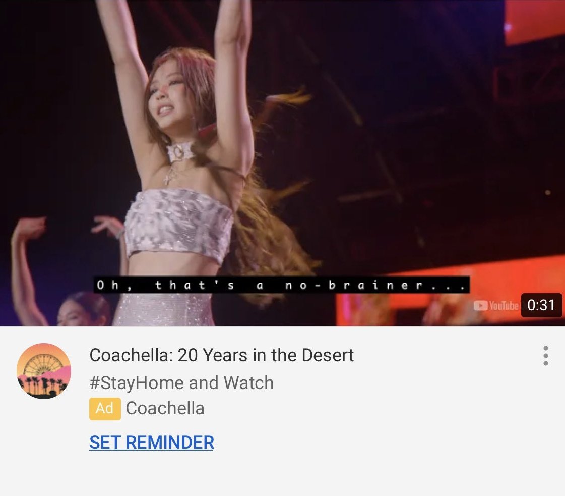 First female k-soloist to perform at coachella. Coachella also featured her in their 20th year anniversary trailer, and made her the thumbnail (Happy coachella Day 2 anniversary)
