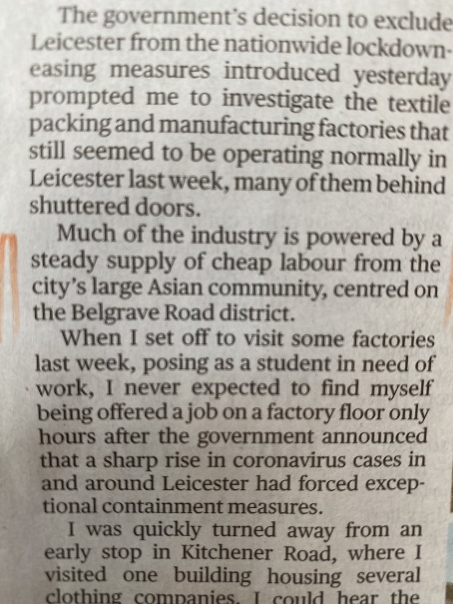 Q. Why don’t Black Lives Matter care about modern day slavery? A. Could it be because most modern day slave drivers aren’t white? Even though most slaves are from BAME communities? Let’s look at the evidence. First, Leicester. It’s all over the news today