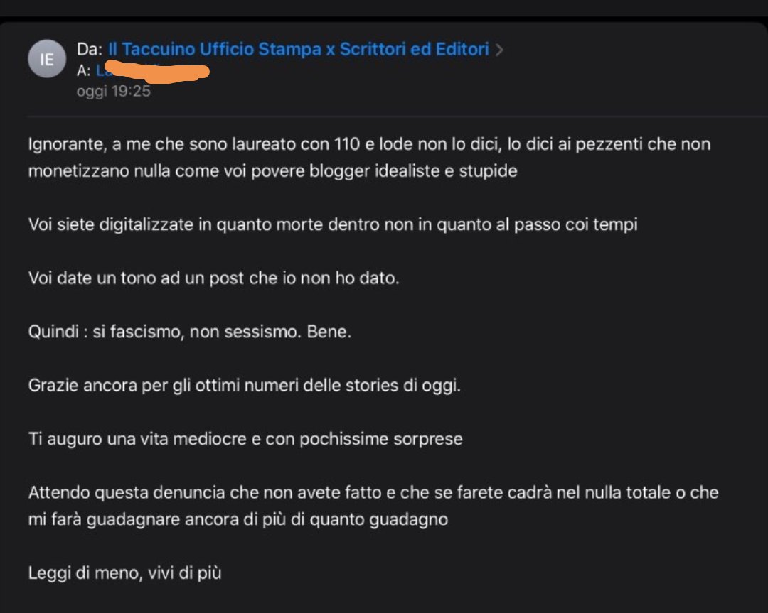 EleoMora's tweet photo. @LucidaLyrae @iltaccuino Complimentoni https://t.co/uEcEsqbJDA