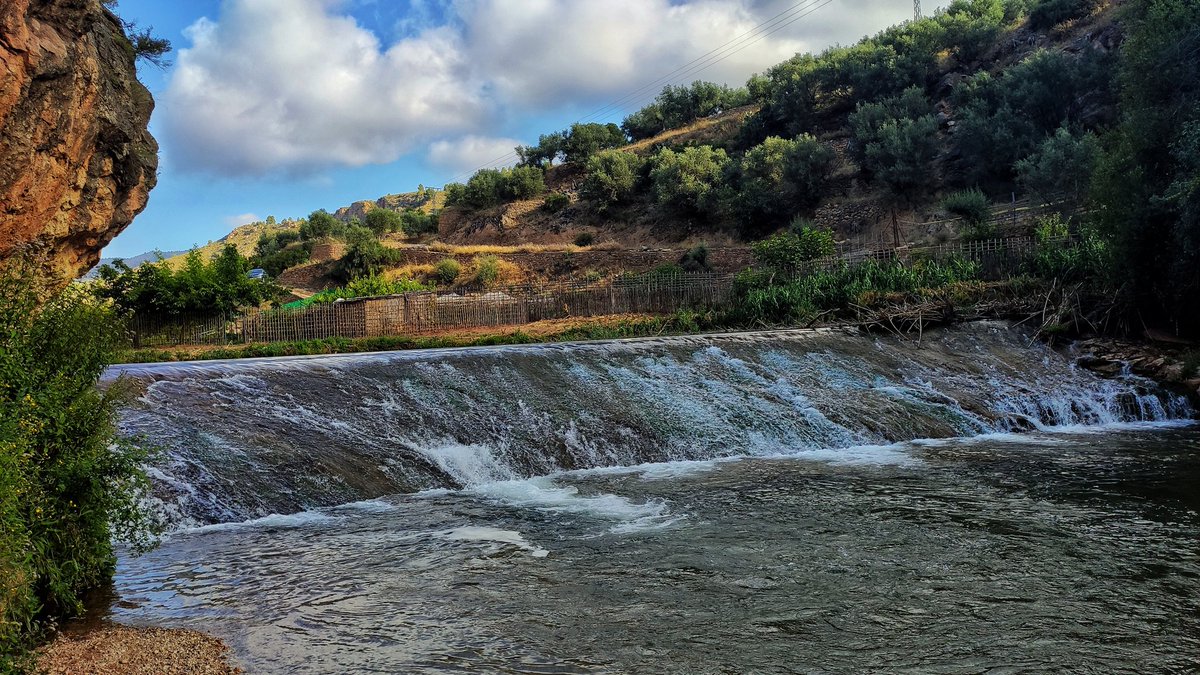 🏞️Río Mundo a su paso por la Presa Bermeja, Liétor (#SierraDelSegura, #Albacete). #meteoAB