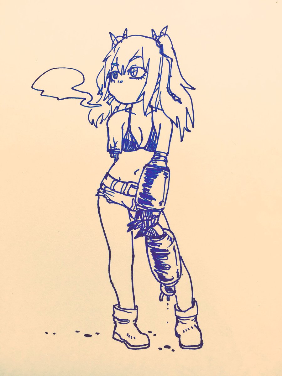 ビキニの日だしバズータちゃん貼っとこ 