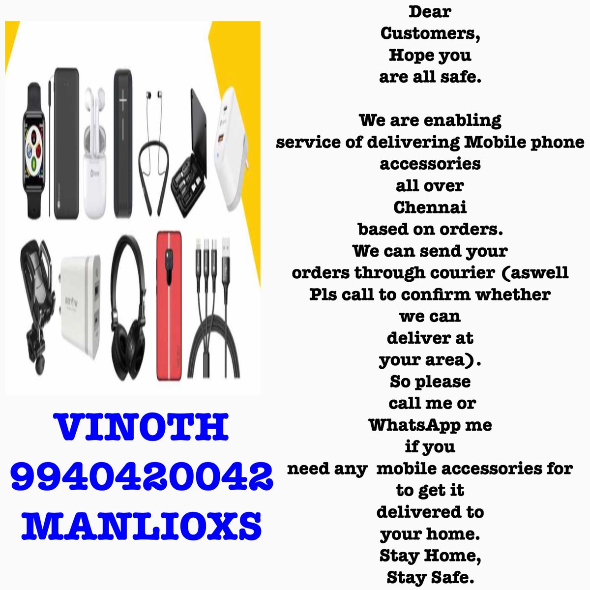 manlionxt's tweet photo. All mobile accessories anyone need please call me 9940420042 https://t.co/3yiqfoqKpw