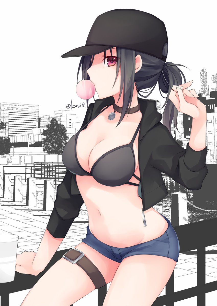 「#ビキニの日
そもそもあんまり水着を描かないもんだから 」|黎(クロイ)のイラスト