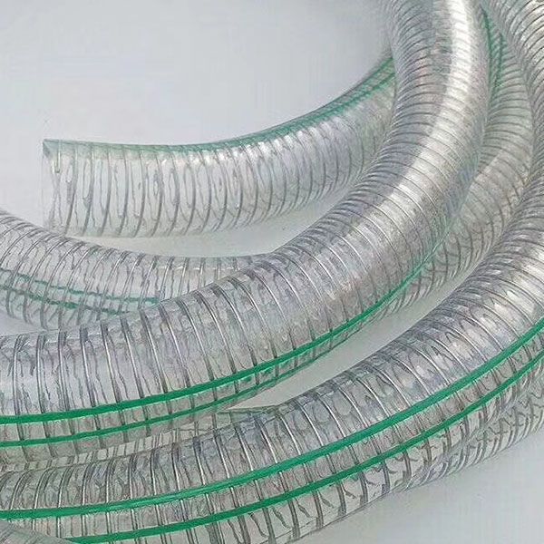 Food Grade Steel Wire Hose 
Food grade hose can be used to convey foods like milk,beverage,jam and liquor .
Used for food industry and health care industry.