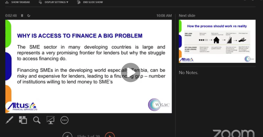 GriffinWorx's tweet image. #WEAC Online talks &quot;Access to Finance for Small Medium Enterprises&quot;.

~

#IgnitingHumanPotential #Griffinworx #nonprofit #businesseducation #smallbusiness #startup #entrepreneur

buff.ly/2YDKrUb