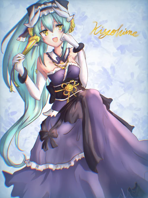 英霊正装の清姫描きました〜!
めっちゃ衣装かわいい
#FGO #清姫 