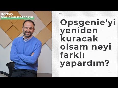 Berkay Mollamustafaoğlu zamanı geriye alacak olsa 295 milyon dolarlık çıkış hikayesi olan Opsgenie'yi kurarken neleri daha farklı yapacağını söylüyor. 
#opsgenie #berkaymollamustafaoglu #girişim #startup #girişimcilik #yatırım 

buff.ly/2Z3qFSx