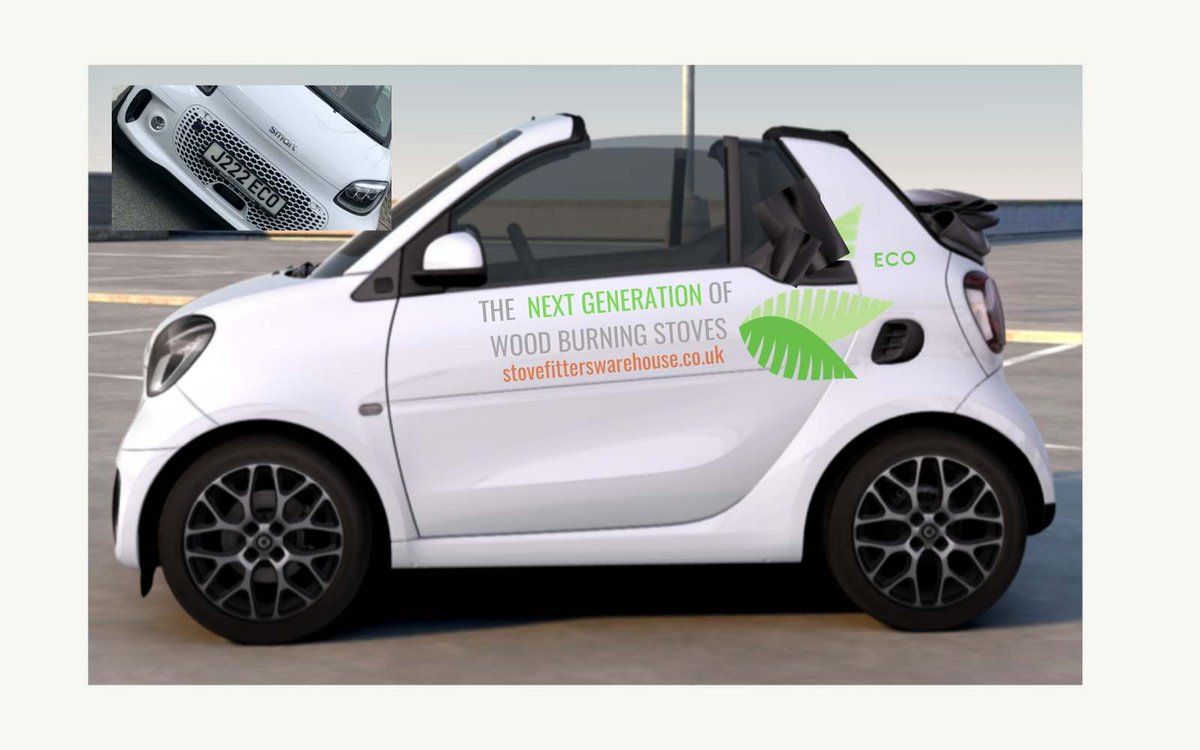 StoveFitters's tweet photo. New electric go-cart has arrived. Off to sign-writers shortly (this is just the mockup)... https://t.co/4yijo4Vlq6