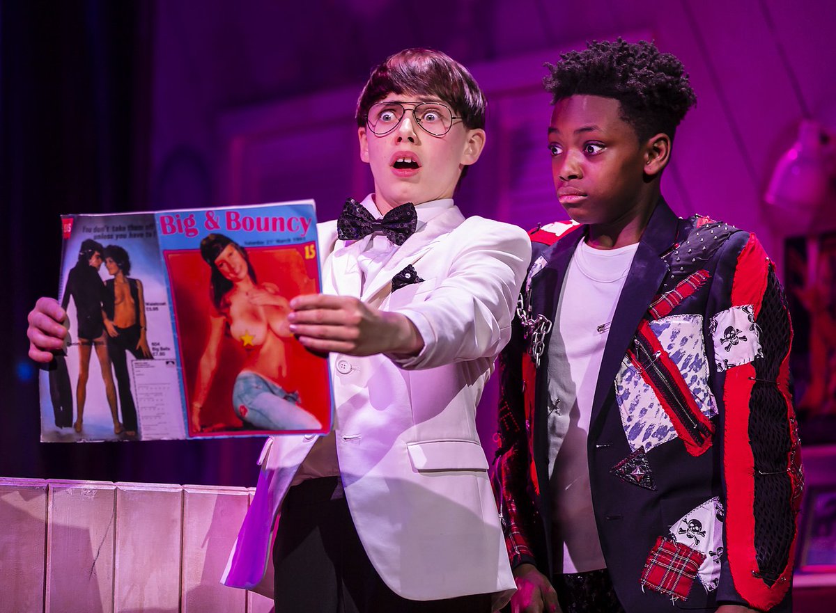  THE SECRET DIARY OF ADRIAN MOLE AGED 13 AND ¾ • premiered in 2015 at  @CurveLeicester • ran at  @MenChocFactoryin 2017• west end run in 2019truly a beautiful piece of theatre with so many talented kids!!!
