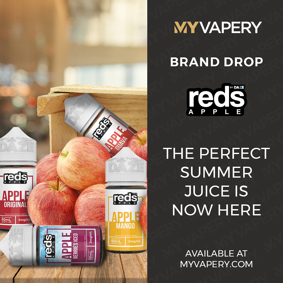 MyVapery's tweet photo. Brand Drop!
REDS Apple Premium E-Liquids are Now Available at https://t.co/1gDlbFaqNE
.
Use Link in Bio!
.
#myvapery
#reds #redsapple #redseliquid #apple #redsjuice #redsapplevape #applevape #appleeliquid #redsvape #premiumeliquid #useliquid #ejuice https://t.co/qUiuA19hRi