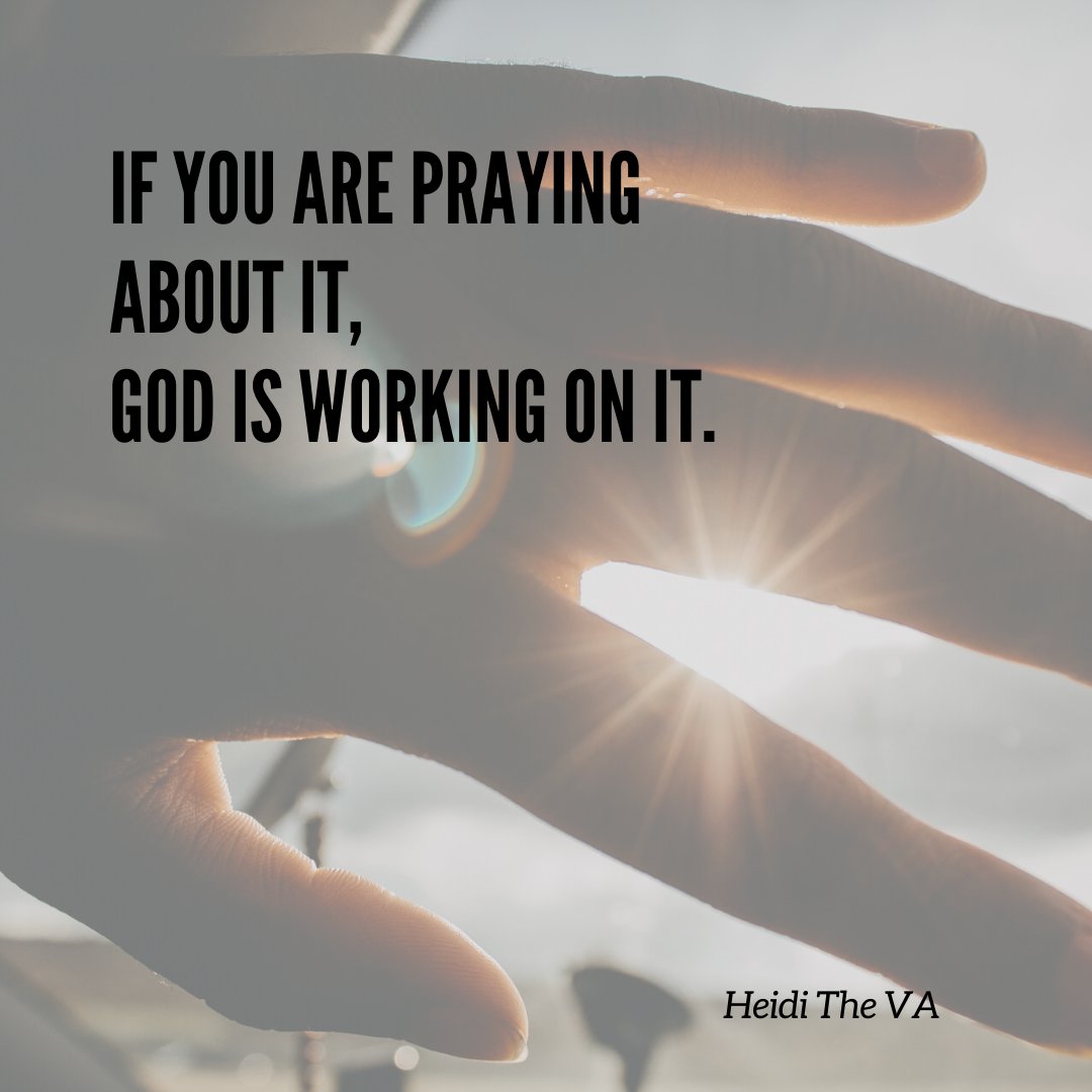 HeiditheVAInfo's tweet photo. Indeed. Blessed Sunday!

#SundayGrind #VirtualAssistance #SocialMediaManagement #LeadGeneration #FreelancingJob # https://t.co/LIbeTKp8V6