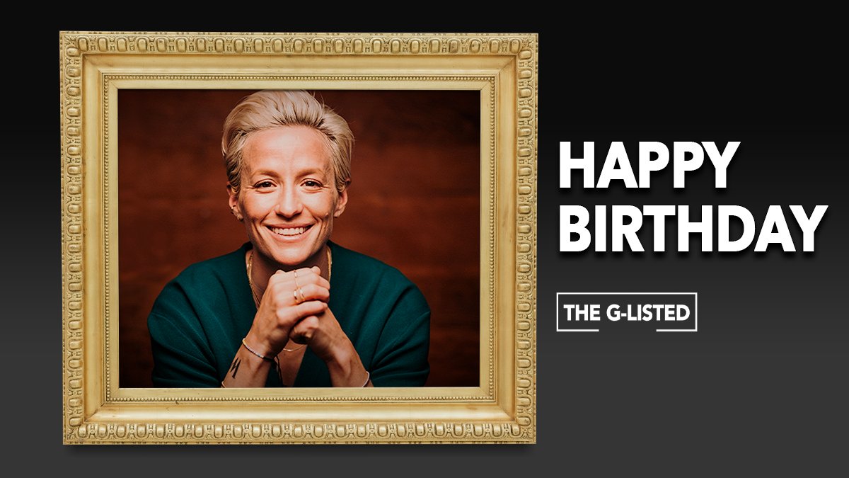 Happy birthday to soccer star Megan Rapinoe! 