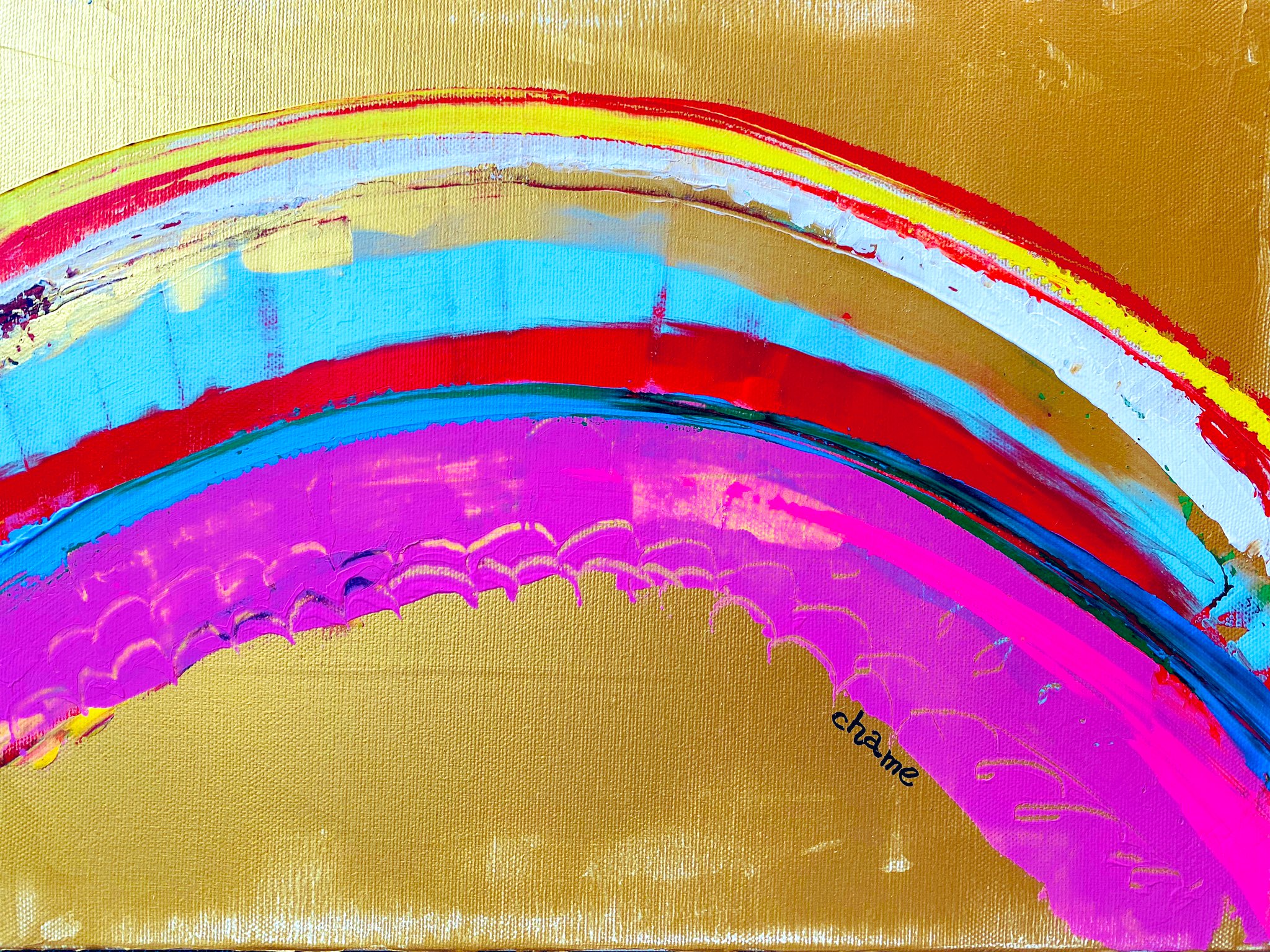 キャメレオン竹田 アート この絵を見ちゃったあなたは、 これからものすごいいいことがはじまる