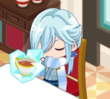 Shizuki likes his drinks a little chilly