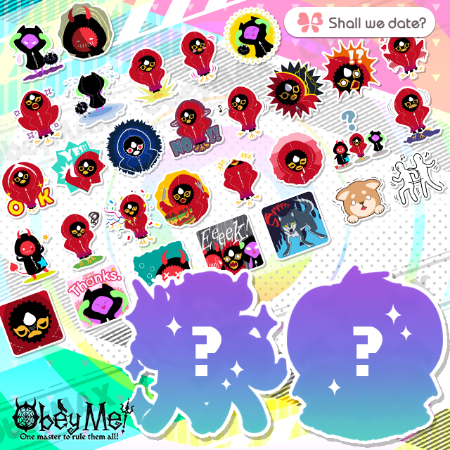 ObeyMeOfficial1's tweet photo. 😈ObeyMAX😈

We have an announcement for all of those enjoying ObeyMAX!
What was that? You want to be able to use your favorite D.D.D. stickers whenever you want, you say?

#Obeyme #obeymemasters #obeymejp #SWD #otome #game #ObeyMAX https://t.co/tzpchWMVgm