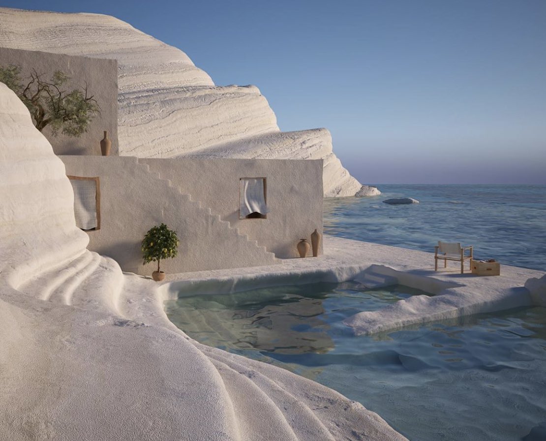 SarahVoguee's tweet image. Scala Dei Turchi , Sicilia.