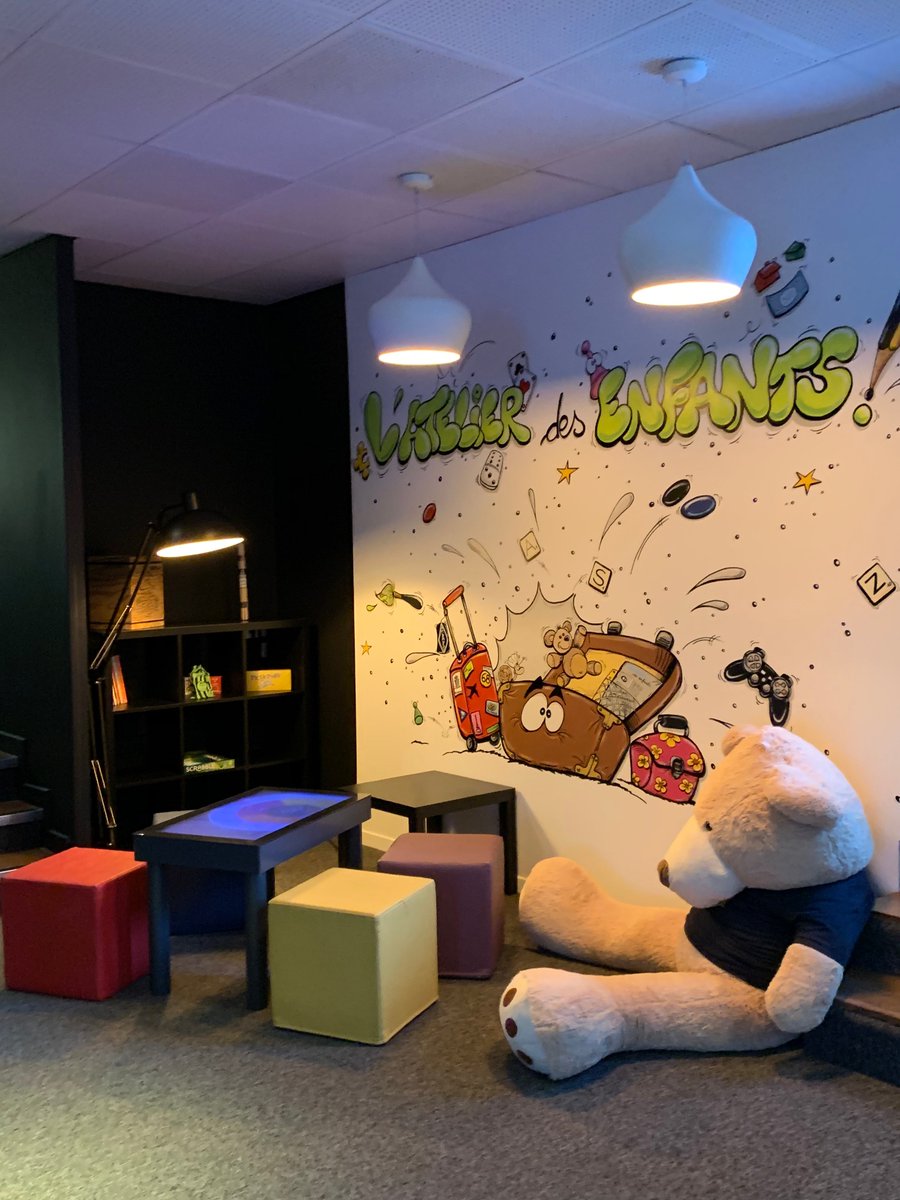 dekortmurs's tweet photo. Fresque coin enfants de « l’Atelier Brasserie Maison » 
Hotel Novotel de Mulhouse Sausheim...
@MulhouseActus @MyMulhouse @mulhouse
#hotel #brasserie #deco #peinture #fresque #decoration https://t.co/TF35diC35Y