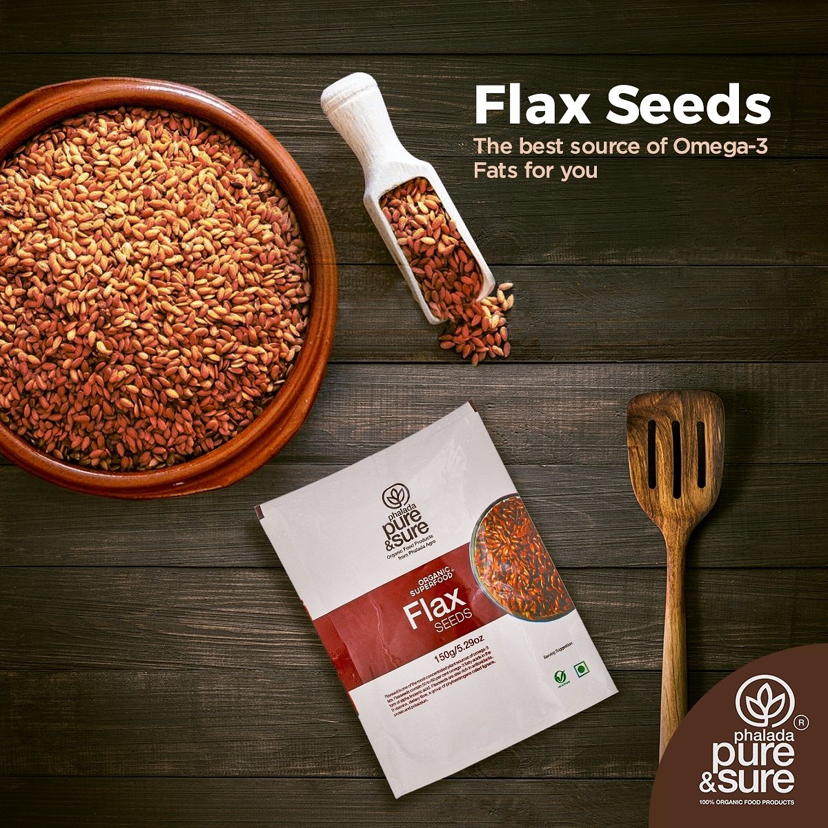pureandsure's tweet image. Flax seeds are high in Omega-3 Fats so include this super food in your diet and stay healthy. 

• Proven to have heart health benefits
• Linked to a lower risk of stroke

Have you included any super food in your diet?

#organicfood #cleanfoodmovement #organic #superfood