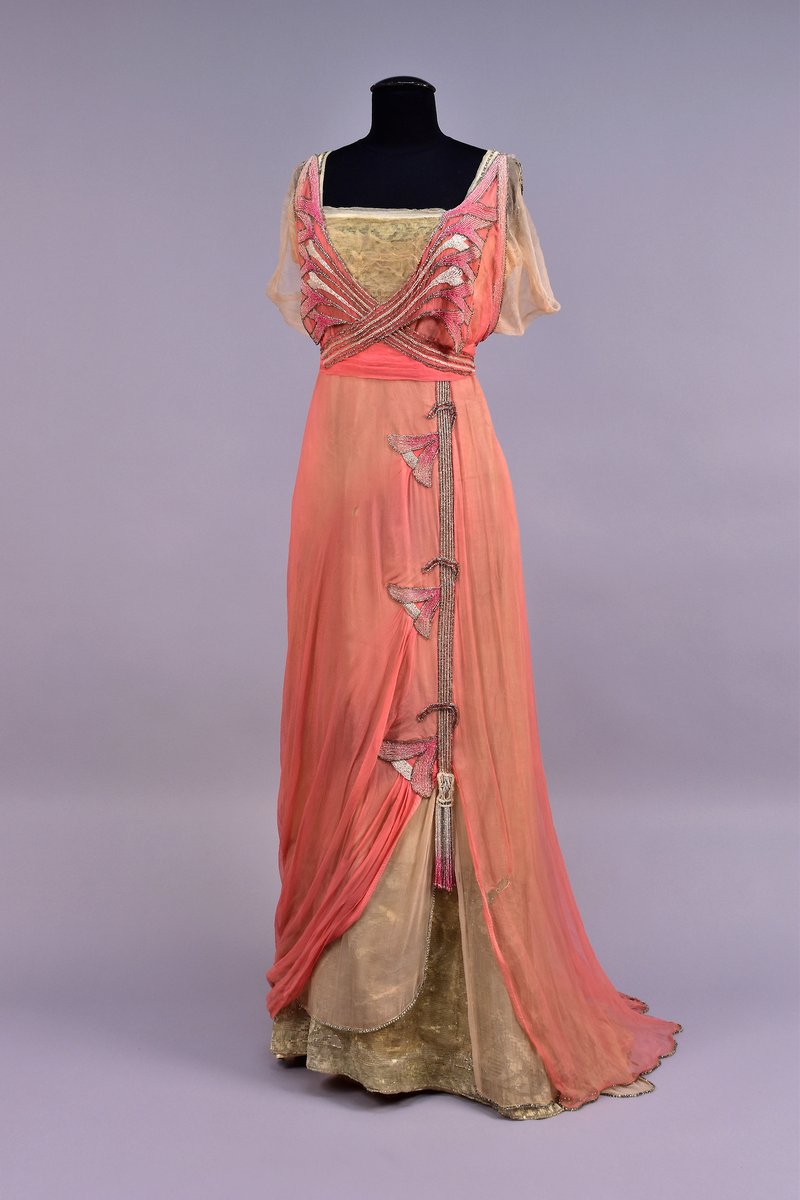 1910s evening gown