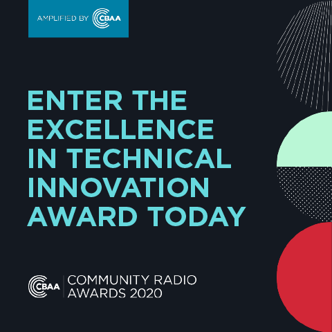 technorama_aus's tweet photo. There are 12 days till entries close on the 2020 @CBAA_ Community Radio Awards.

If you have some time left in the weekend, you might want to consider an entry in the Excellence in Technical Services or Excellence In Technical Innovation categories for your work in the sector. https://t.co/5GjJWaHhd5